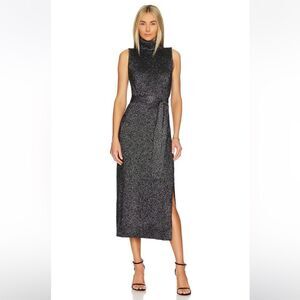 Zoelle Dress in Black & Gunmetal
PAIGE